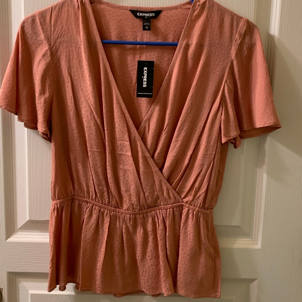 Express peplum top